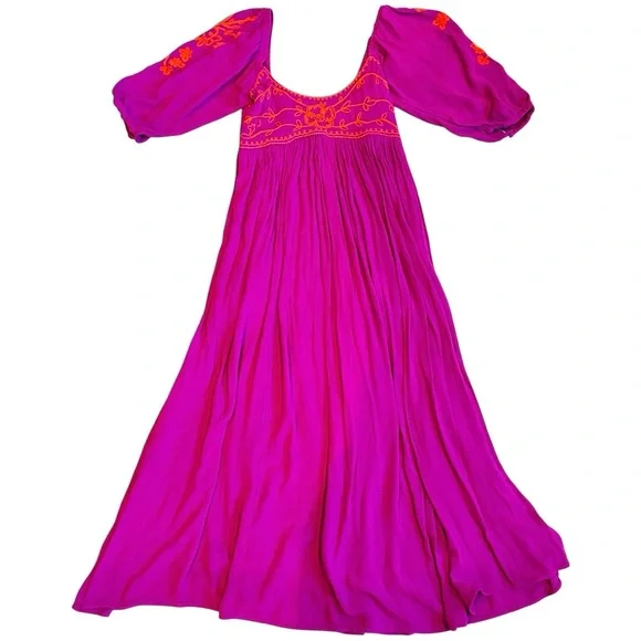 Free People Wedgewood Maxi Dress in Orchid Pavillion - Picture 7 of 10